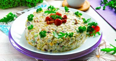 gribnoy salat opyatami ded9878 Салат с грибами маринованными опятами