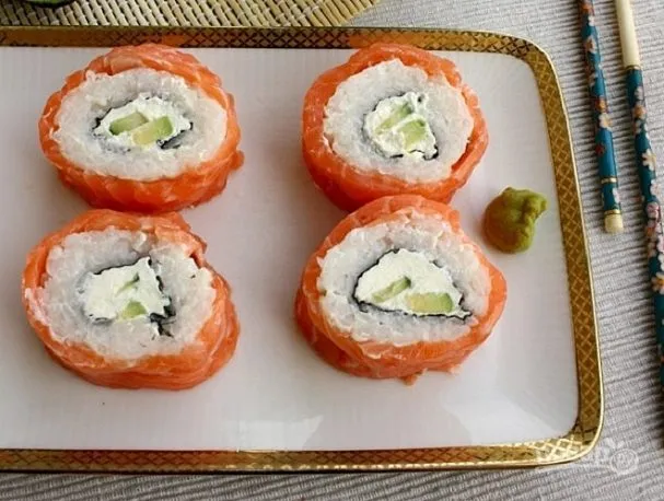 retsept sushi filadelfiya b92ff1 Роллы филадельфия рецепт