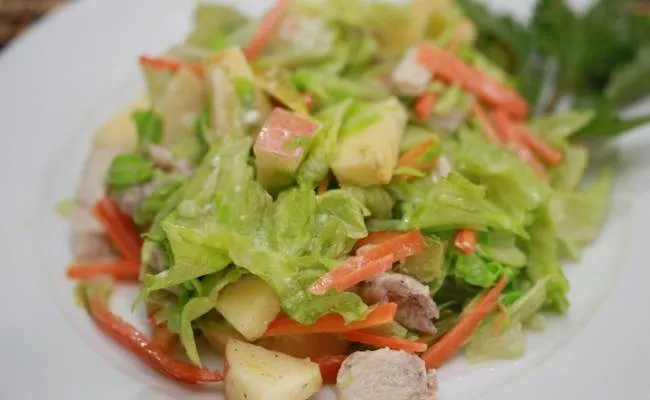 salat krasotka retseptov 36391eb Салат красотка с копченой курицей и грушей