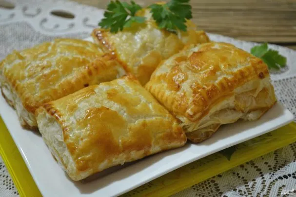 pirozhki kapustoy sloenogo 9431b90 Пирожки с капустой из слоеного теста