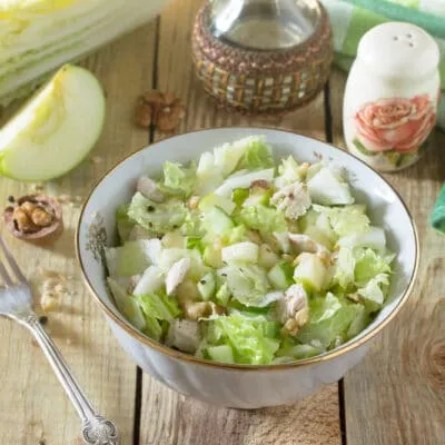 salat ogurtsom yablokom c3b8 Салат с яблоком и огурцом свежим