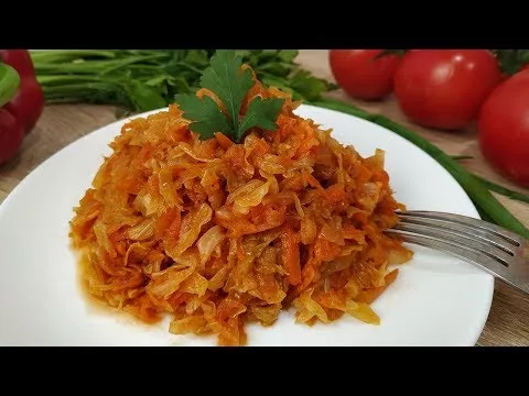 Тушеная капуста. КАК ВКУСНО Потушить КАПУСТУ?!