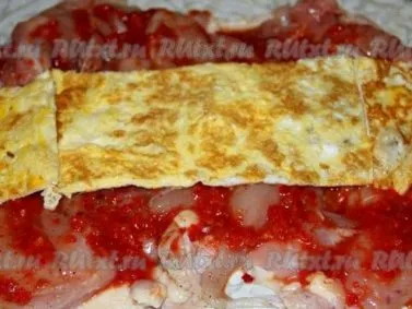 omlet sirom skovorode 2ed6c Омлет с сыром на сковороде с молоком рецепт