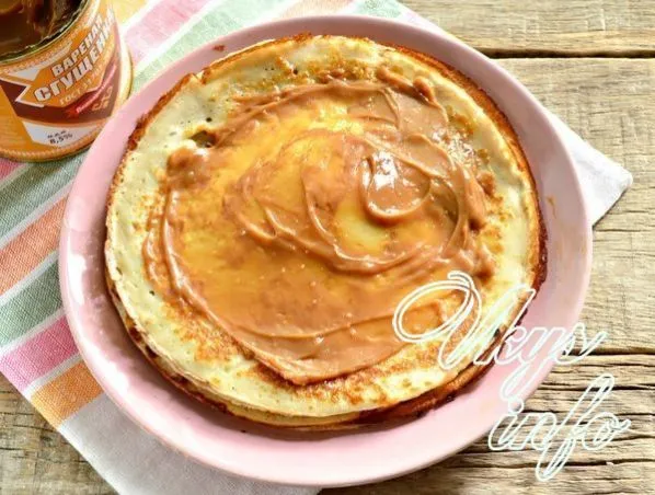 blini sgushenkoy 3e52687 Блинчики со сгущенкой