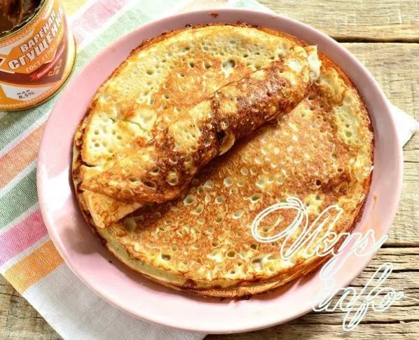 blini sgushenkoy 6b57c Блинчики со сгущенкой