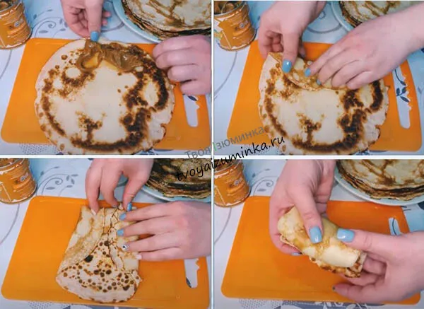 blini sgushenkoy 73238 Блинчики со сгущенкой