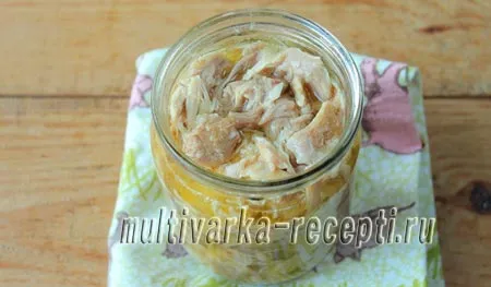 Готовая куриная тушенка