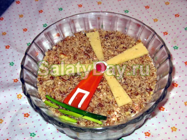 salat melnik d4f4 Салат мельник с грибами и курицей