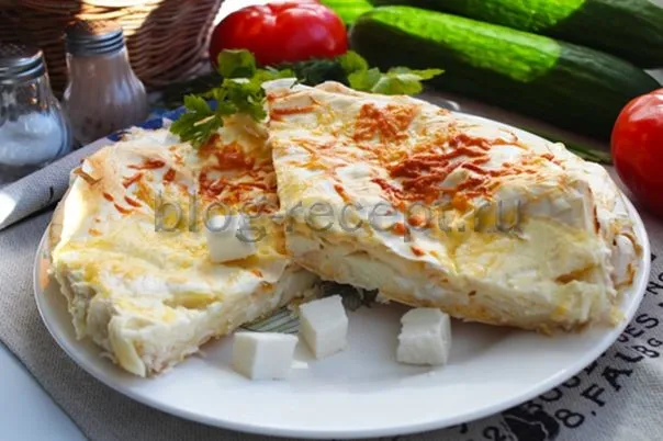 lavash sirom 3ede Лаваш с сыром