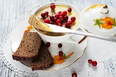 Паштет из куриной печени с морковью и луком