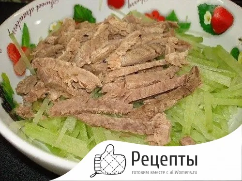 salat redkoy kuritsey 51862 Салат с редькой и курицей