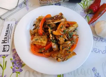 salat kurinogo myasa 8e789 Салат с курагой и курицей