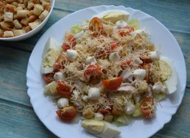 salat kurinogo myasa d25cd Салат с курагой и курицей