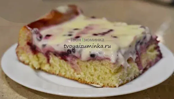 pirog brusnikoy kak 2fef1 Пирог с брусникой