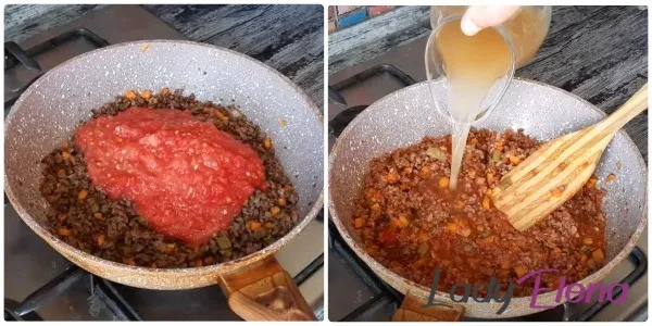 spagetti farshem tomatnom c71a78 Спагетти с фаршем в томатном соусе