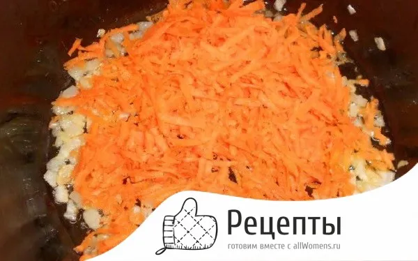 Обжарка моркови