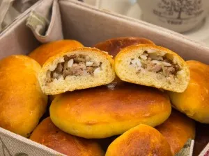 pirozhki farshem risom 2f6a Пирожки с рисом и фаршем