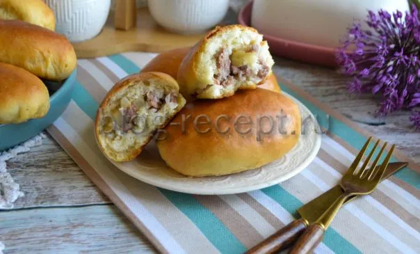 pirozhki farshem risom ee7e3e Пирожки с рисом и фаршем