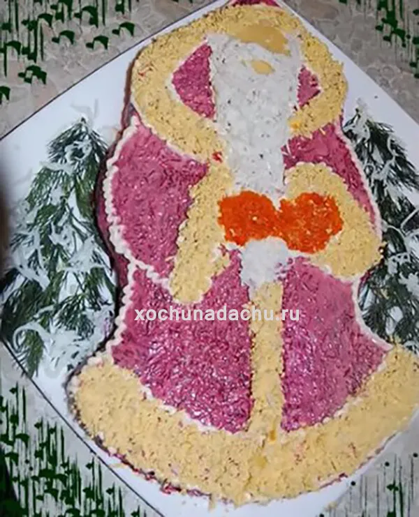 salat ded moroz a05937 Салат дед мороз