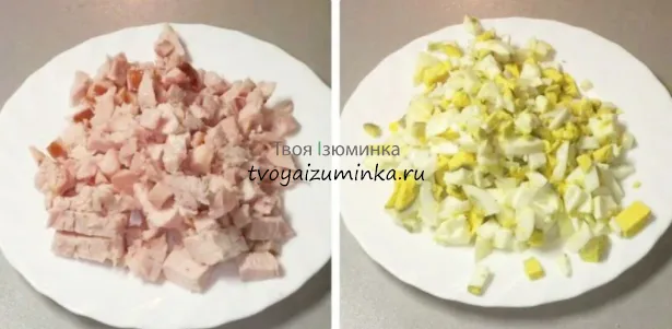 salat granatoviy braslet 3f50e Гранатовый браслет с копченой курицей