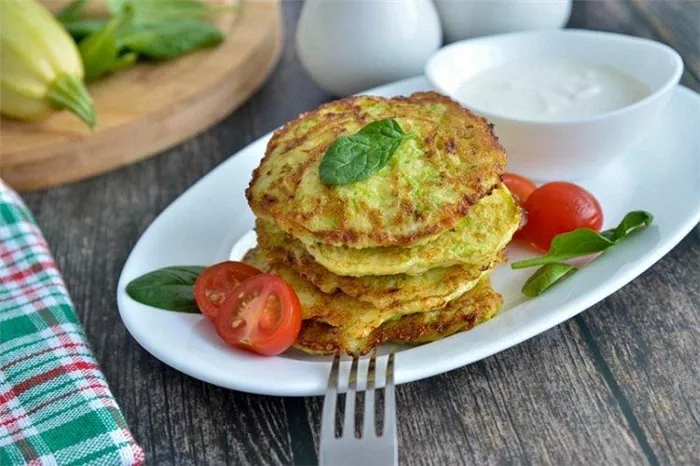 Классический рецепт кабачковых оладий