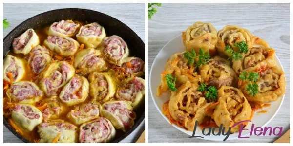 lenivie pelmeni 5e93 Ленивые пельмени на сковороде