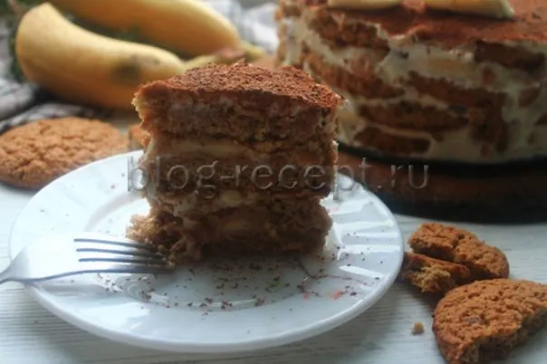 tort pechenya bez 3027dc Десерт из печенья и сметаны