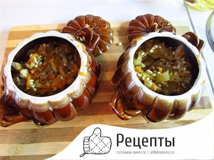 zapechennaya duxovke perlovka e95b2 Перловка с мясом в духовке